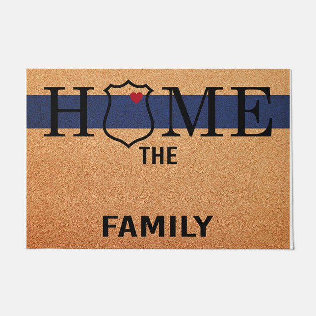 名札クールパーソナライズされた。 ドアマット (正面)