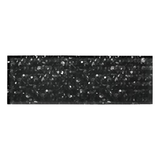 名札水晶きらきら光るなStrass 名札 (正面)