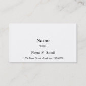 名札 名刺 (裏面)