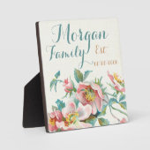 名札，名札，確定 フォトプラーク (正面)