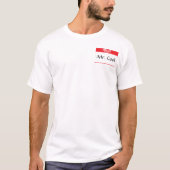 名札、Cool氏 Tシャツ (正面)