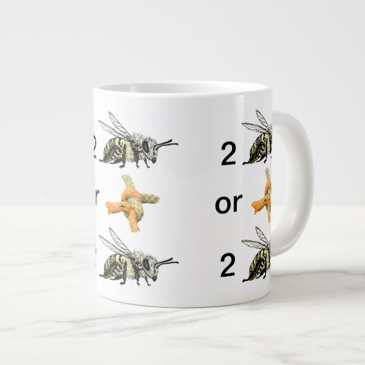 名物の化け物 ジャンボコーヒーマグカップ (正面右)