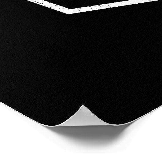 名物パーソナライズされた誕生日ギフト ポスター (角)