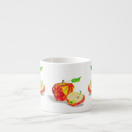 名物マグカップ：リンゴ エスプレッソカップ