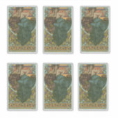 名称未設定Alphonseミュシャ(1902) シール (正面)