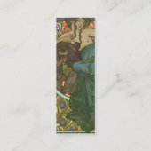 名称未設定Alphonseミュシャ(1902) スキニー名刺 (裏面)