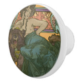 名称未設定Alphonseミュシャ(1902) セラミックノブ (右)