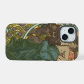 名称未設定Alphonseミュシャ(1902) iPhone 15ケース (裏面横)