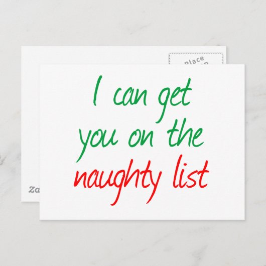 名簿に載せてくれいけなる ポストカード (正面/裏面)