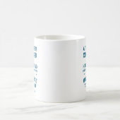 名素晴らし前の真の同僚 コーヒーマグカップ (中央)