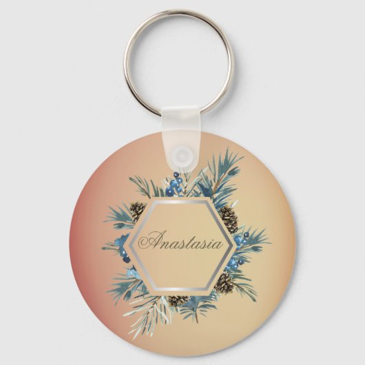 名素晴らし前カッコいい美 キーホルダー (正面)