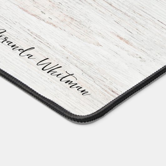 名素朴前の木目 デスクマット (コーナー)