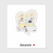 名結婚した字を書いて シール (シート)