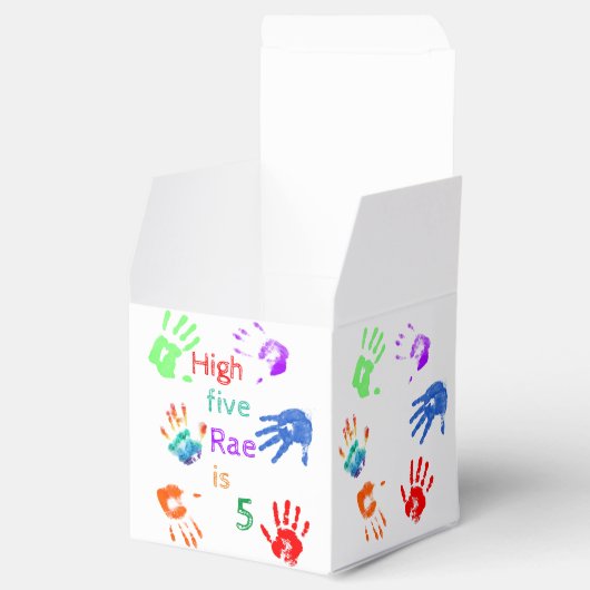 名絵を描前の誕生日をパーソナライズされた印刷 フェイバーボックス (オープン)