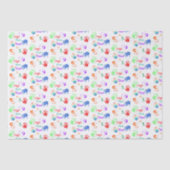 名絵を描前の誕生日をパーソナライズされた印刷 薄葉紙 (正面)