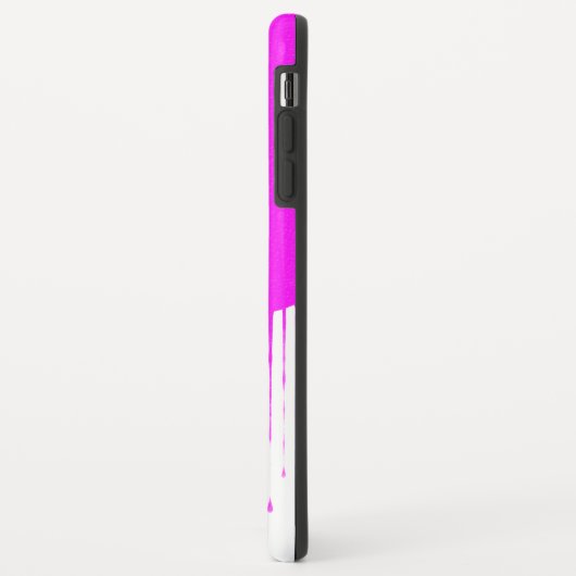 名絵を描前付パーソナライズされたき滴る虹 Case-Mate iPhoneケース (裏面/左)