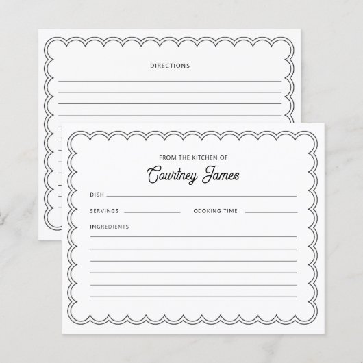 名縁ど前レシピカード (正面/裏面)