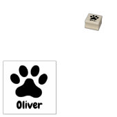 名署名を付けたペットパーソナライズされたポープリント ラバースタンプ (押印)