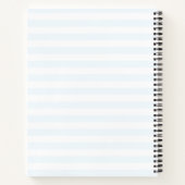 名花自転車かわいいパステルヒップスター手帳 ノートブック (裏面)