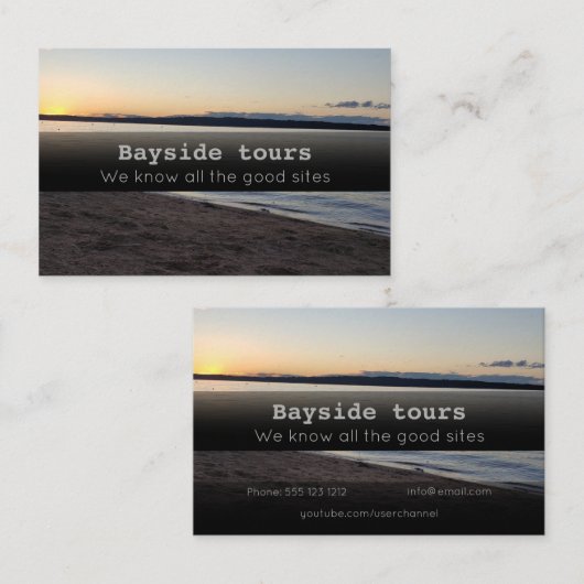 名見名刺 名刺 (正面/裏面)