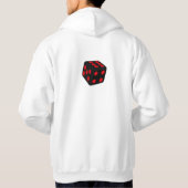 名言と可愛いTシャツ パーカ (裏面)