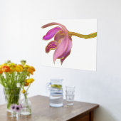 名言追加 / カラーバック・フォイルアクセント ラベンダー ピンク パープル オーキッド 箔ポスター (レイダウン (キッチン))