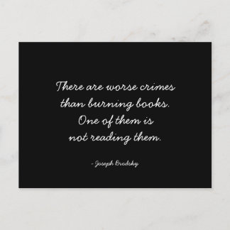 名言集 - 読書へのアドバイスと考察 ポストカード