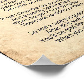 名詩 ポスター (角)