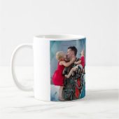 名誉あなたの軍隊パパ特別な父の日 コーヒーマグカップ (左)