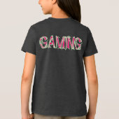 「名誉あるゲームバッジ | スタイルのレベルアップ» トライブレンドＴシャツ (裏面)