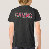 「名誉あるゲームバッジ | スタイルのレベルアップ» トライブレンドＴシャツ (裏面)