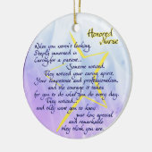 名誉あるナースオーナメント セラミックオーナメント (左)