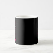 名誉ある乳がん患者を称賛するがん支援 コーヒーマグカップ (中央)