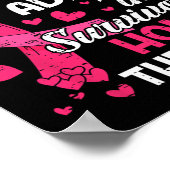 名誉ある乳がん患者を称賛するがん支援 ポスター (角)