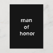 名誉ある人 ポストカード (正面)