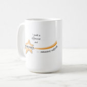 名誉ある介護者のマグカップ コーヒーマグカップ (正面左)