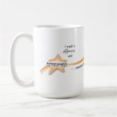 名誉ある介護者のマグカップ コーヒーマグカップ (左)