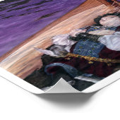 名誉ある死んだプリント ポスター (角)