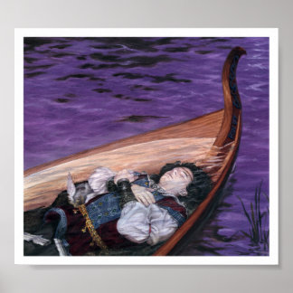 名誉ある死んだプリント ポスター