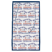 名誉とアメリ感謝していカの退役軍人抱き枕 スモールペーパーバッグ (正面)