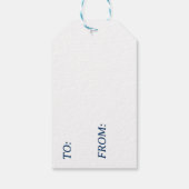 名誉とアメリ感謝していカ国の退役軍人 ギフトタグ (裏面)