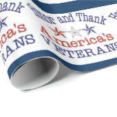 名誉とアメリ感謝していカ国の退役軍人 ラッピングペーパー (ロールコーナー)