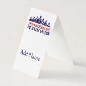 名誉と奉仕 (正面)