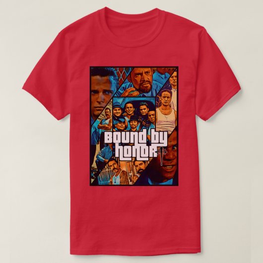 名誉に縛られる Tシャツ (デザイン正面)