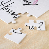 名誉のある婦人か。 パズルのBrのパンの花嫁のBrのパンの女中 ジグソーパズル (側面)