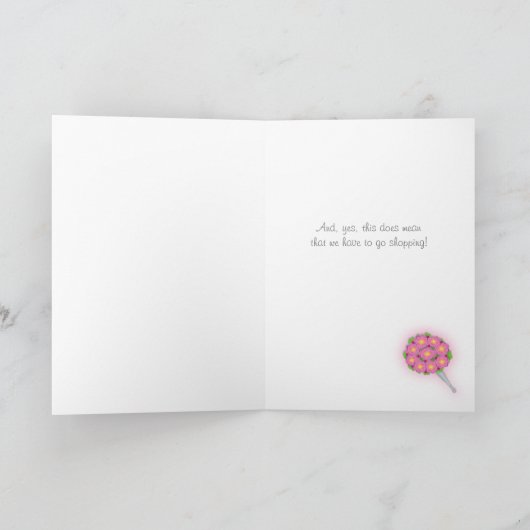 名誉のお洒落な服店の私の女中があって下さい 招待状 (内部)