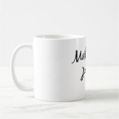 名誉のマグの婦人 コーヒーマグカップ (左)