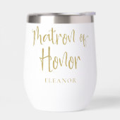 名誉のマトロン贈り物名金ゴールド&ブラック (左面)