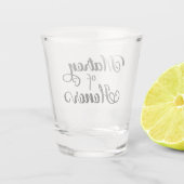 名誉のマト結婚ロン ショットグラス (裏面)