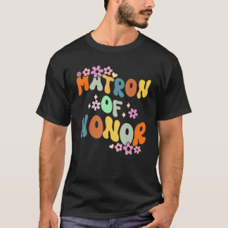 名誉のメアリー・ポップピンズ的でレトロな花嫁の友人たち Tシャツ